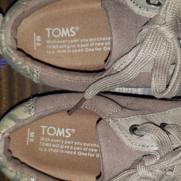 TOM'S VALDEZMEN'S SNEAKER SUEDE DESERT TAUPE - Picture 6 of 7